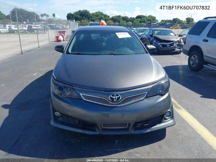 4T1BF1FK6DU707832 2013 Toyota Camry Se
