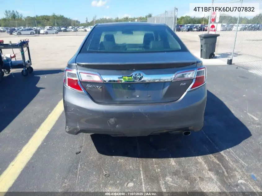 4T1BF1FK6DU707832 2013 Toyota Camry Se