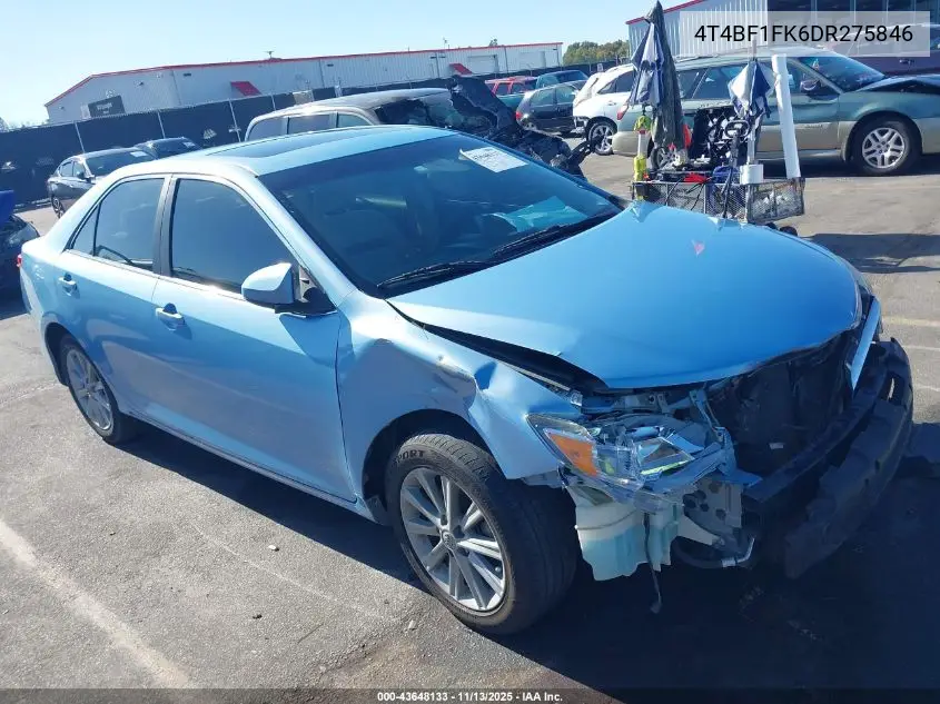 4T4BF1FK6DR275846 2013 Toyota Camry Xle