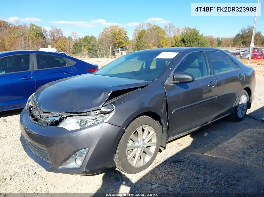 4T4BF1FK2DR323908 2013 Toyota Camry Xle