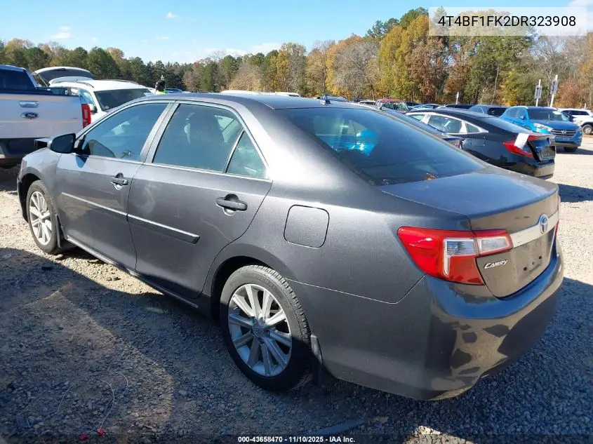 4T4BF1FK2DR323908 2013 Toyota Camry Xle
