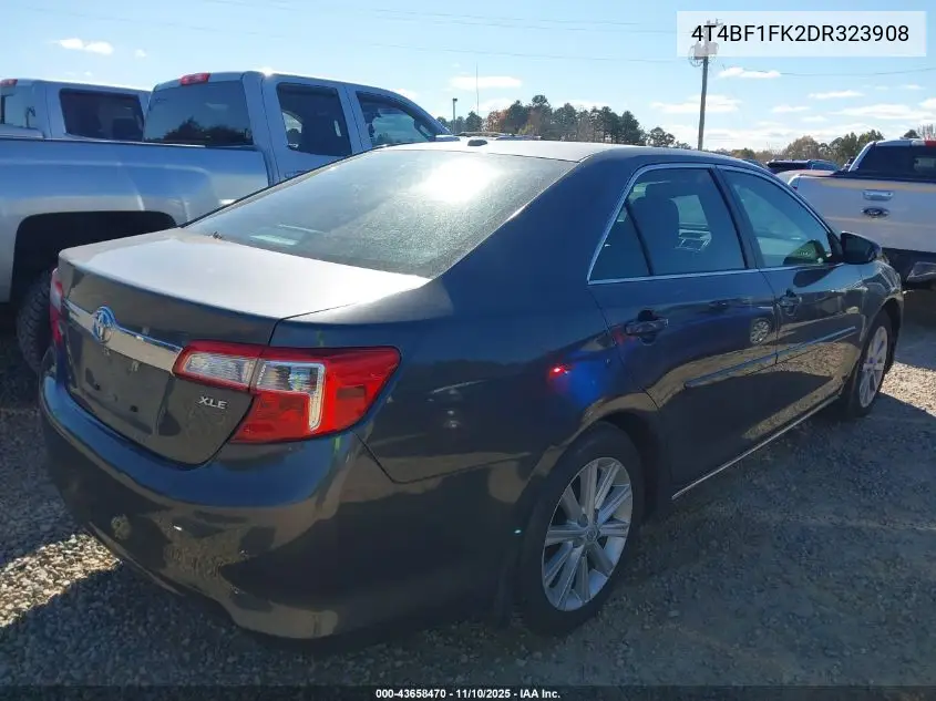 4T4BF1FK2DR323908 2013 Toyota Camry Xle