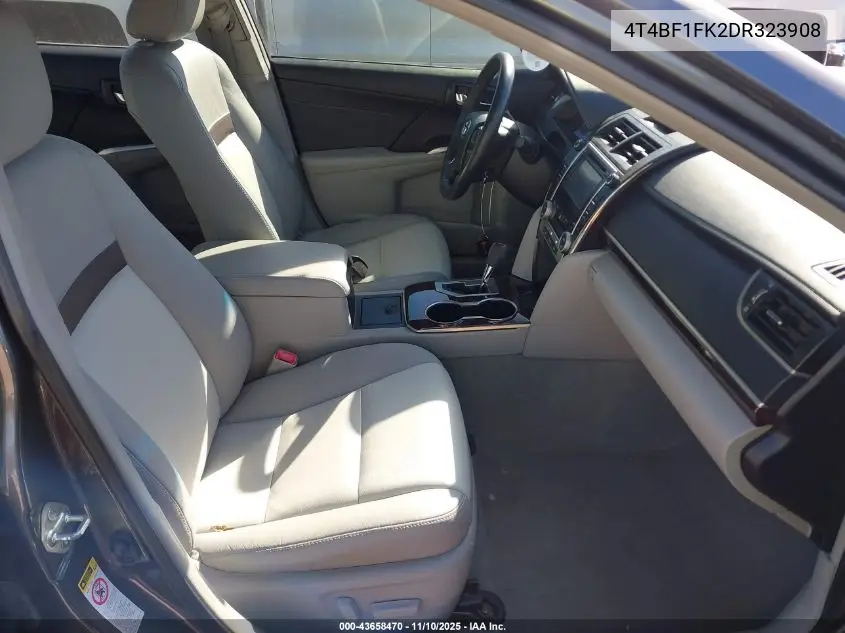4T4BF1FK2DR323908 2013 Toyota Camry Xle