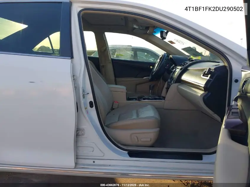 4T1BF1FK2DU290502 2013 Toyota Camry Xle