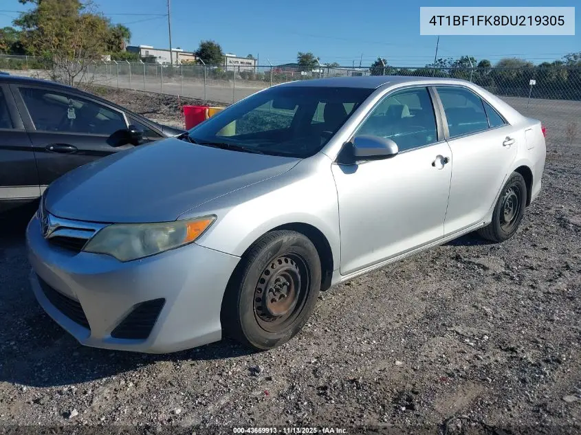 4T1BF1FK8DU219305 2013 Toyota Camry Le