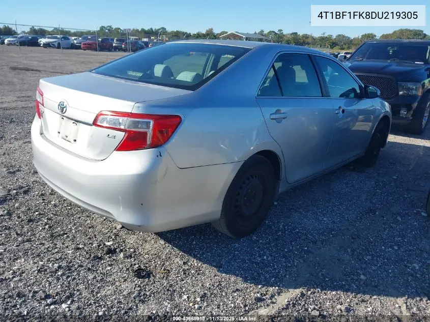 4T1BF1FK8DU219305 2013 Toyota Camry Le