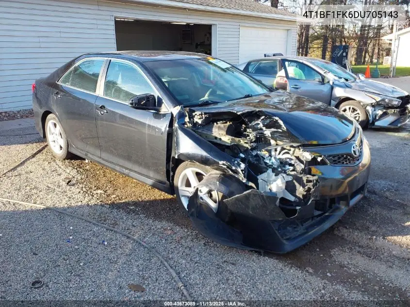 4T1BF1FK6DU705143 2013 Toyota Camry Se