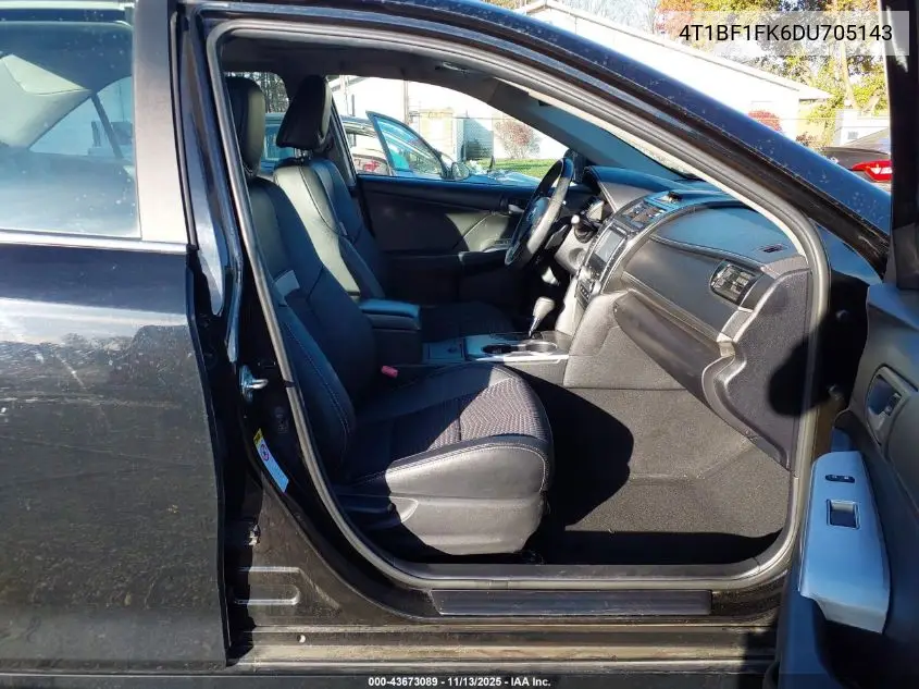 4T1BF1FK6DU705143 2013 Toyota Camry Se