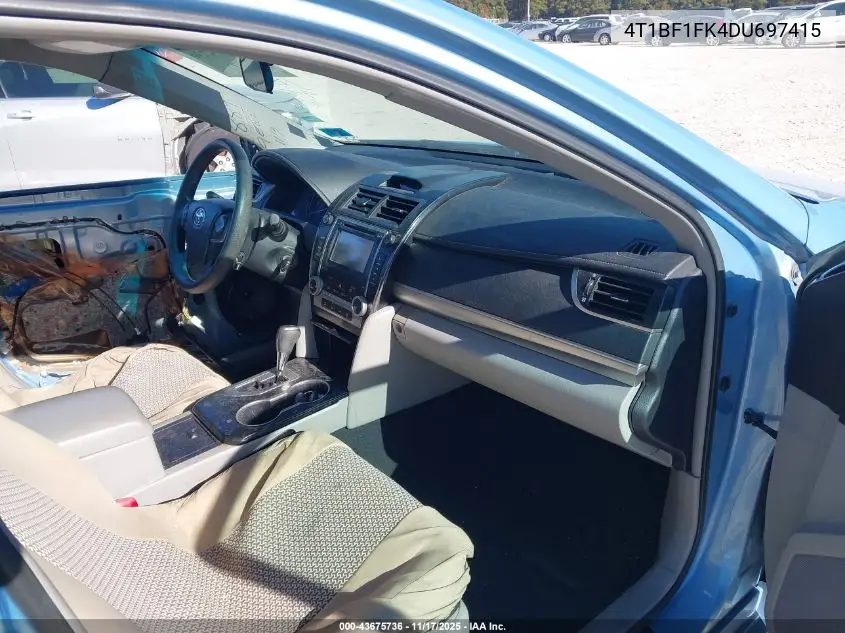4T1BF1FK4DU697415 2013 Toyota Camry Le