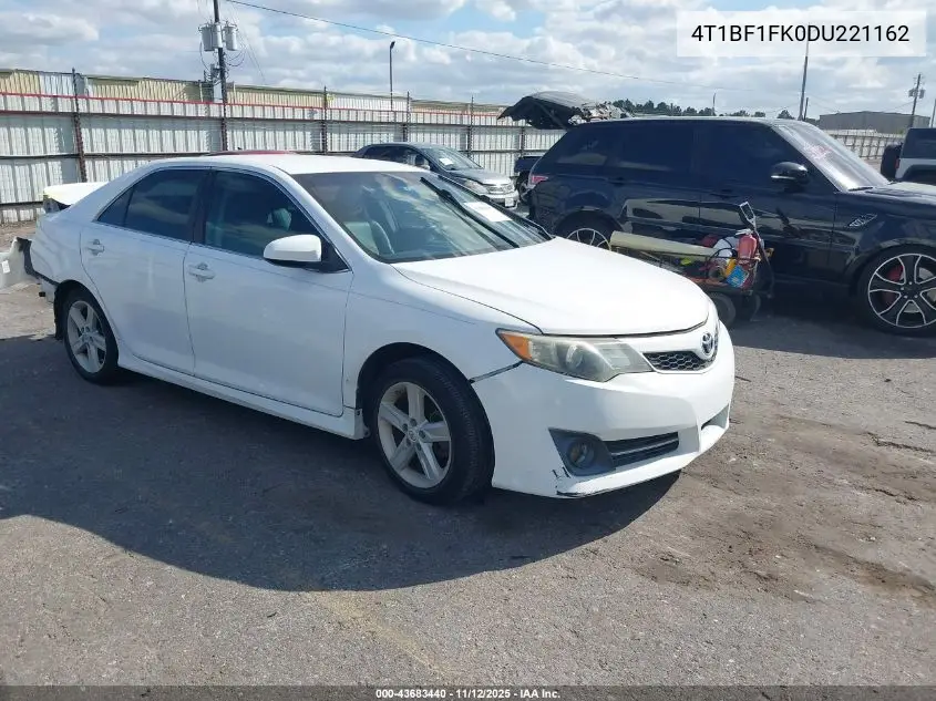 4T1BF1FK0DU221162 2013 Toyota Camry Se