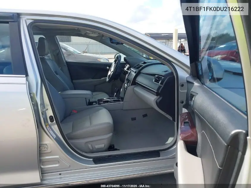 4T1BF1FK0DU216222 2013 Toyota Camry Xle