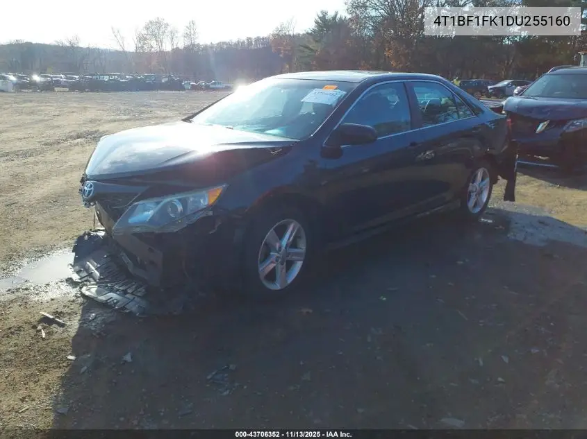 4T1BF1FK1DU255160 2013 Toyota Camry Se