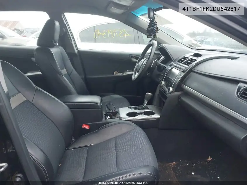 4T1BF1FK2DU642817 2013 Toyota Camry Se