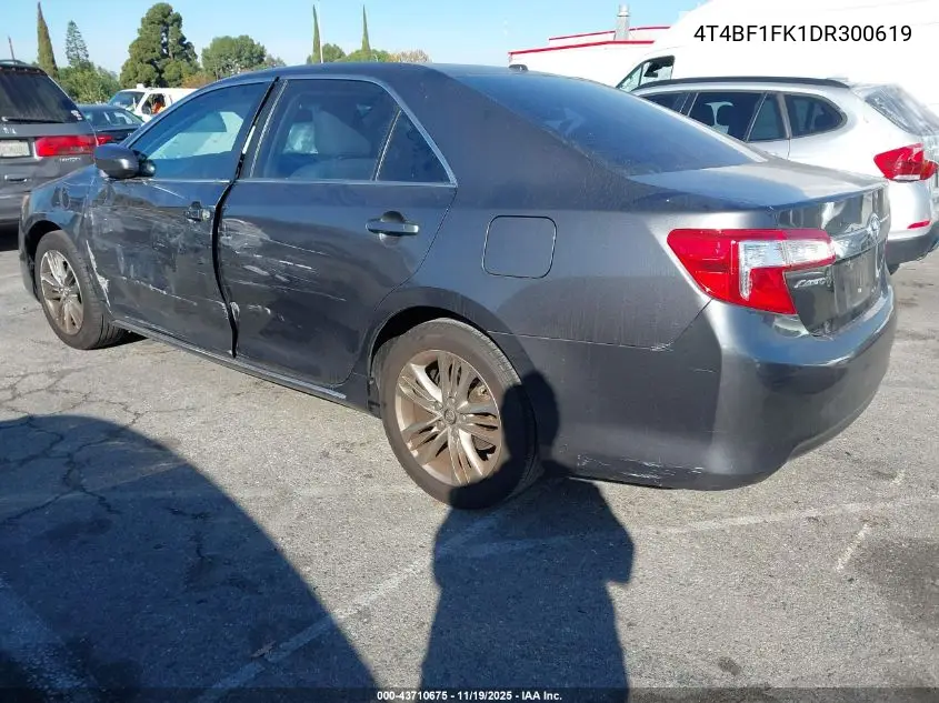 4T4BF1FK1DR300619 2013 Toyota Camry Xle