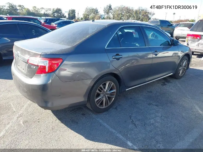 4T4BF1FK1DR300619 2013 Toyota Camry Xle