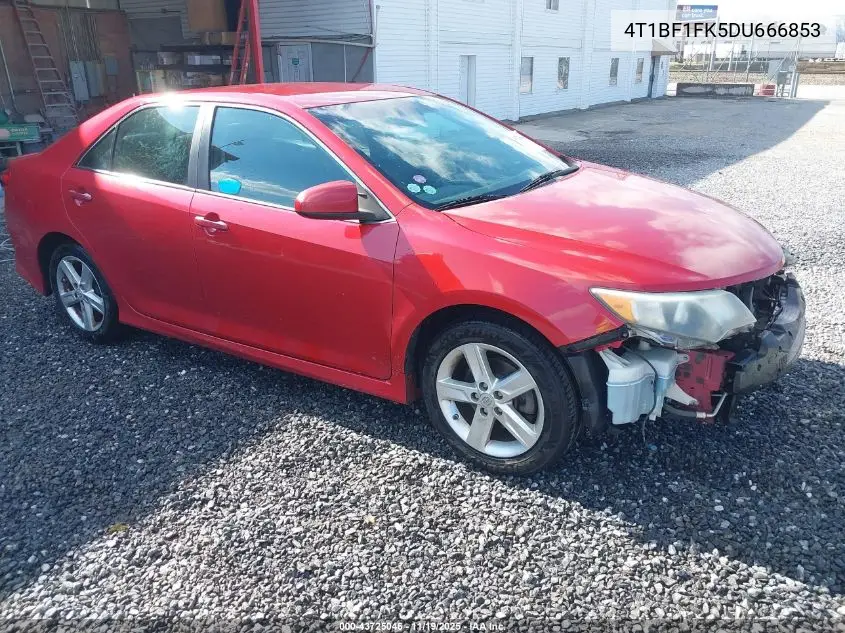 4T1BF1FK5DU666853 2013 Toyota Camry Se