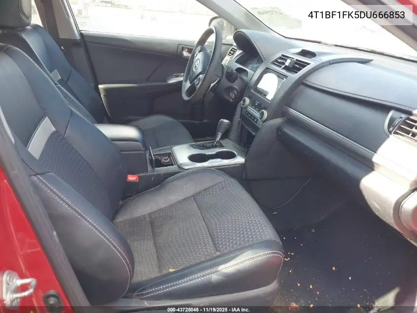 4T1BF1FK5DU666853 2013 Toyota Camry Se