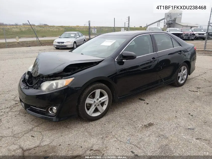 4T1BF1FKXDU238468 2013 Toyota Camry Se