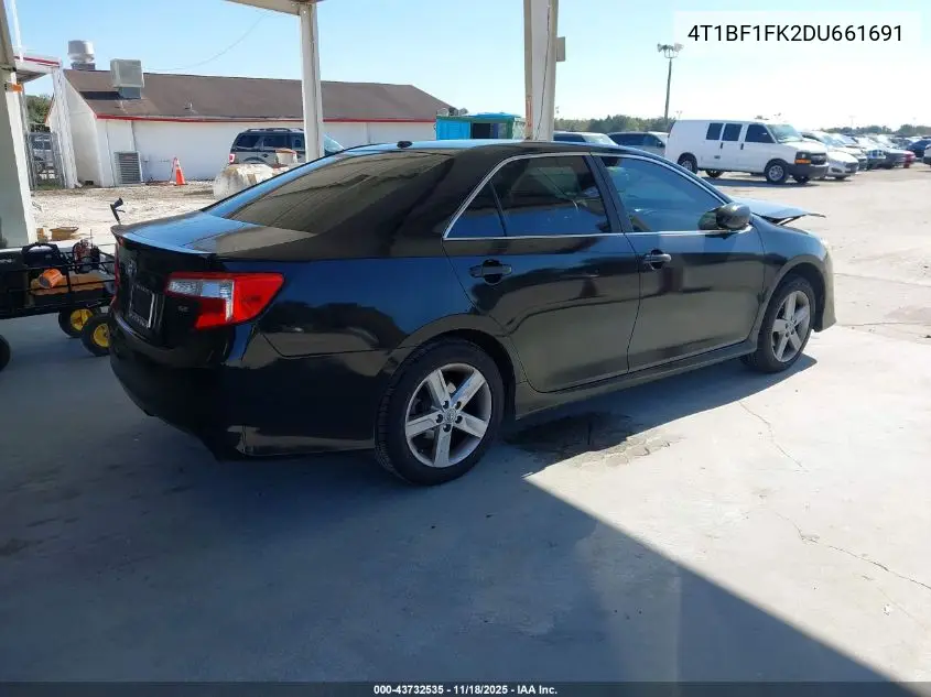 4T1BF1FK2DU661691 2013 Toyota Camry Se