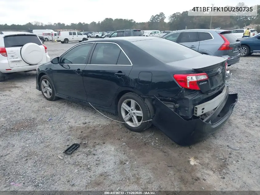4T1BF1FK1DU250735 2013 Toyota Camry Se