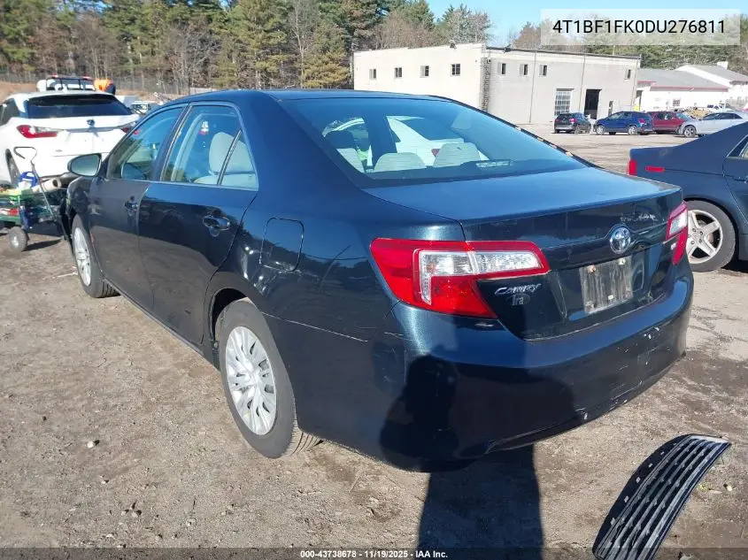 4T1BF1FK0DU276811 2013 Toyota Camry Le