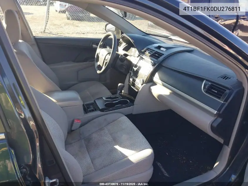 4T1BF1FK0DU276811 2013 Toyota Camry Le