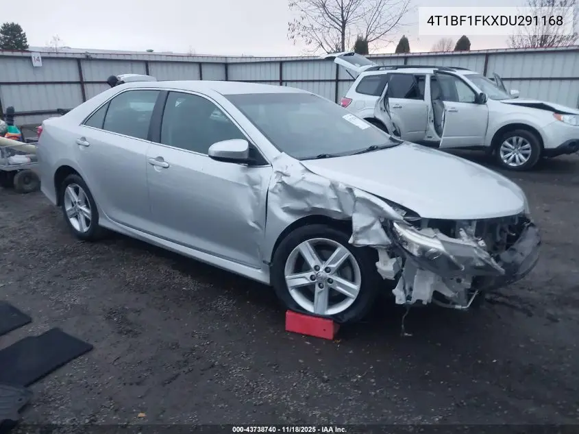 4T1BF1FKXDU291168 2013 Toyota Camry Se