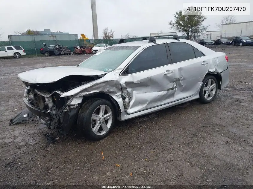 4T1BF1FK7DU207470 2013 Toyota Camry Se