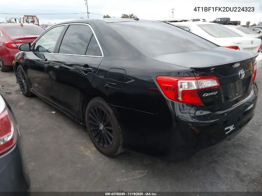 4T1BF1FK2DU224323 2013 Toyota Camry Se