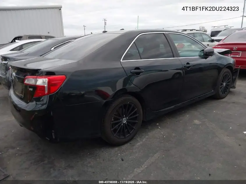 4T1BF1FK2DU224323 2013 Toyota Camry Se