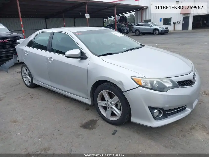 4T1BF1FK8DU269962 2013 Toyota Camry Se