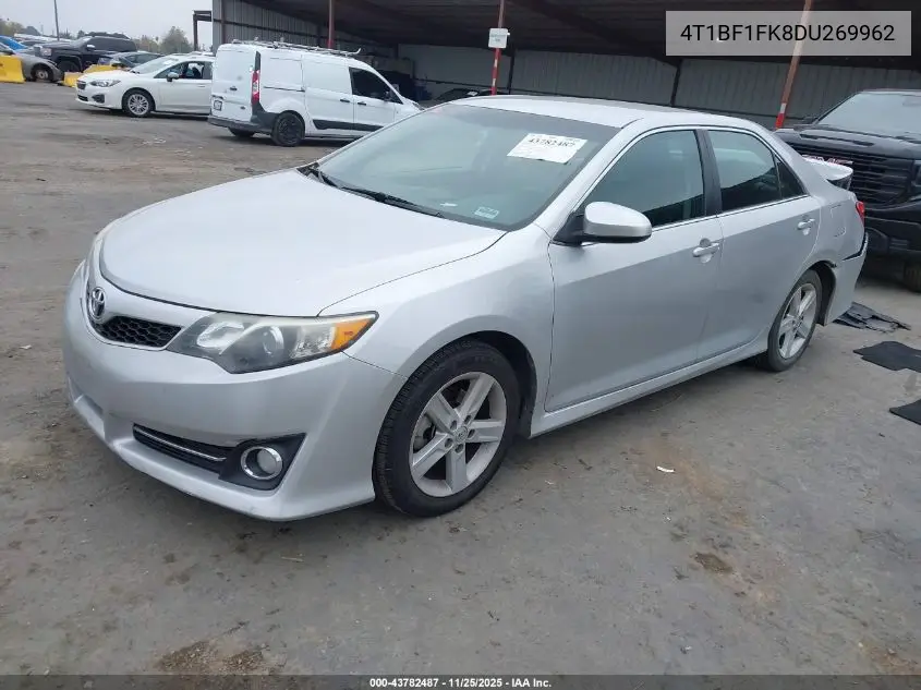 4T1BF1FK8DU269962 2013 Toyota Camry Se