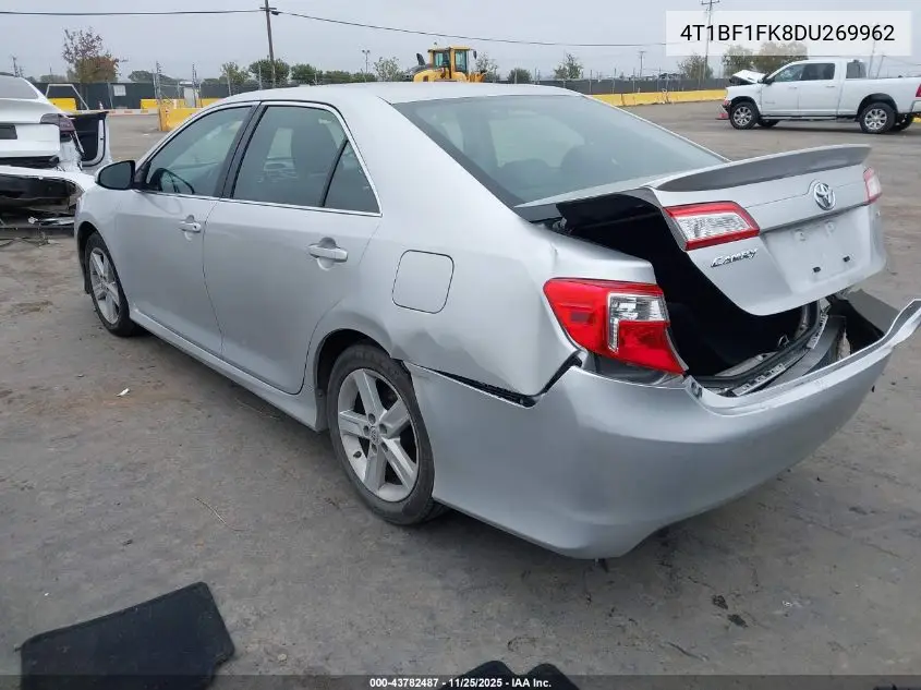 4T1BF1FK8DU269962 2013 Toyota Camry Se