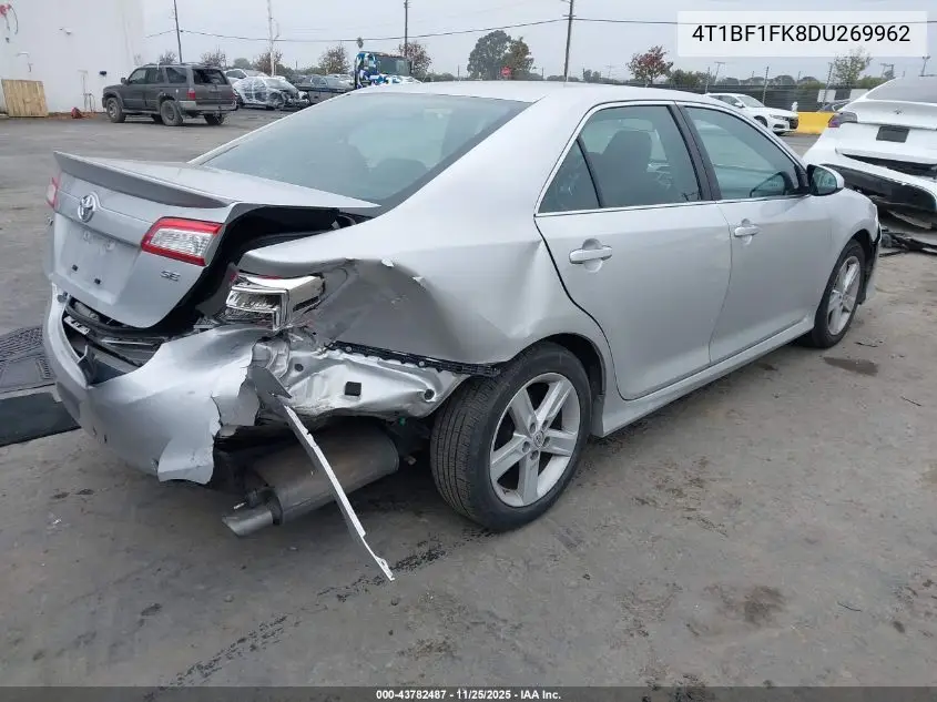 4T1BF1FK8DU269962 2013 Toyota Camry Se