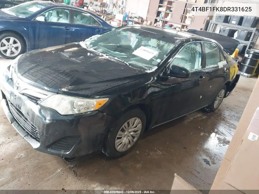 4T4BF1FK8DR331625 2013 Toyota Camry Le