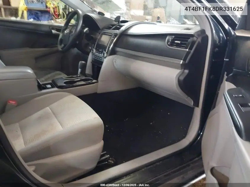 4T4BF1FK8DR331625 2013 Toyota Camry Le
