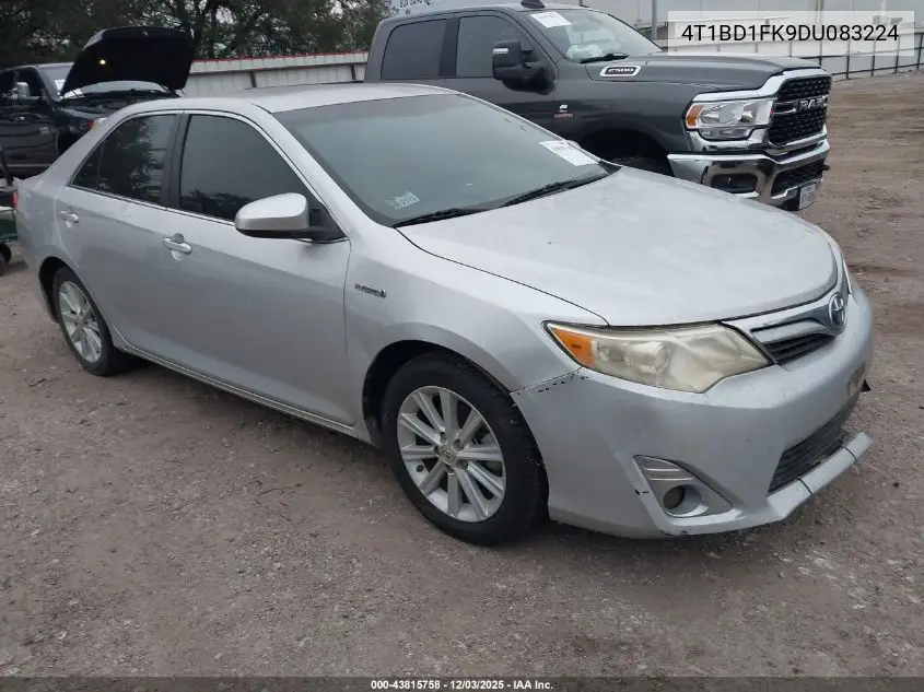4T1BD1FK9DU083224 2013 Toyota Camry Hybrid Xle
