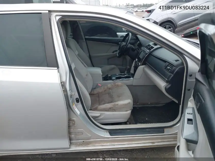 4T1BD1FK9DU083224 2013 Toyota Camry Hybrid Xle