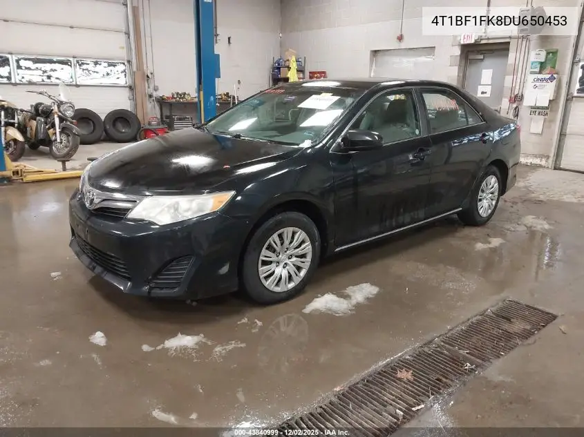 4T1BF1FK8DU650453 2013 Toyota Camry Le