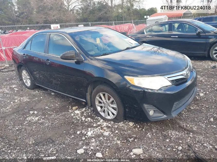 4T1BF1FK8DU224018 2013 Toyota Camry Le