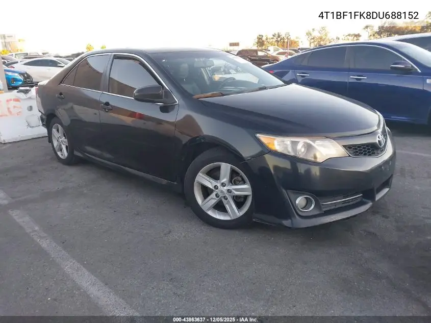 4T1BF1FK8DU688152 2013 Toyota Camry Se