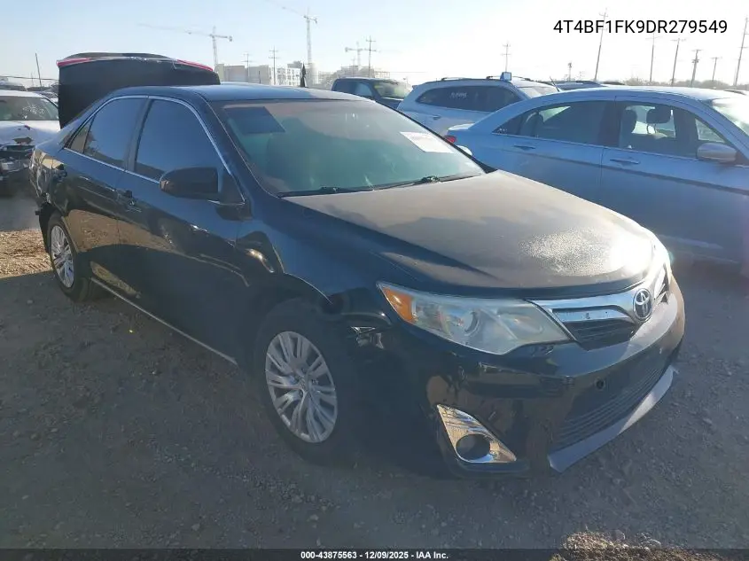 4T4BF1FK9DR279549 2013 Toyota Camry Le