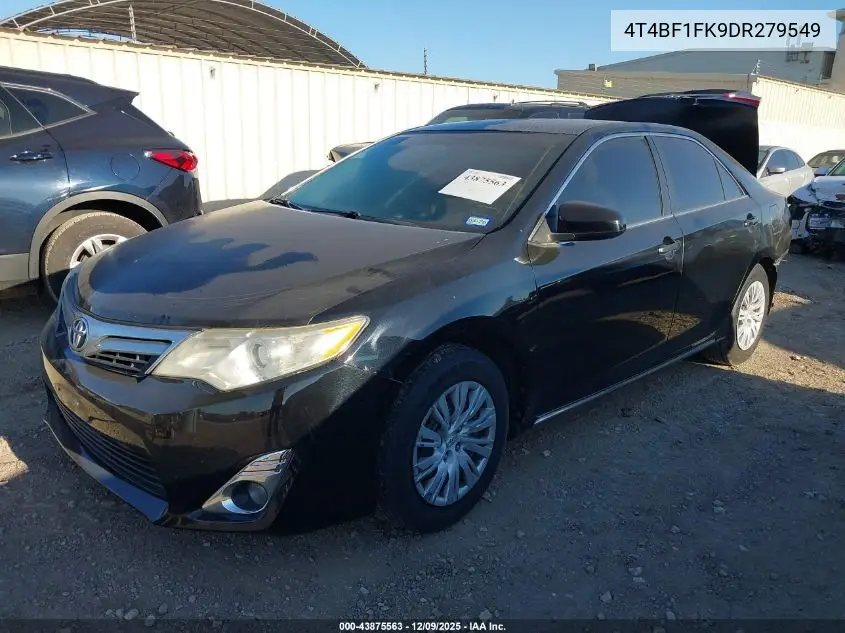 4T4BF1FK9DR279549 2013 Toyota Camry Le