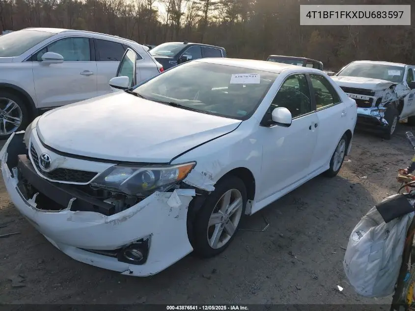 4T1BF1FKXDU683597 2013 Toyota Camry Se