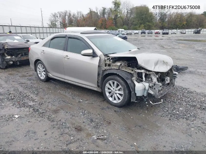 4T1BF1FK2DU675008 2013 Toyota Camry Xle