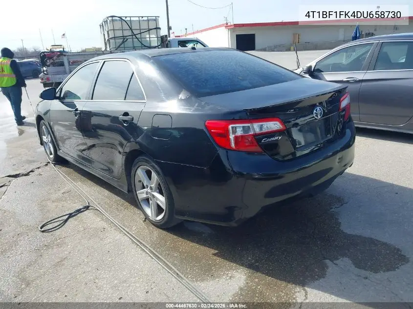 4T1BF1FK4DU658730 2013 Toyota Camry Se