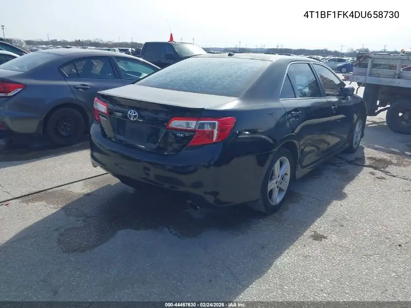 4T1BF1FK4DU658730 2013 Toyota Camry Se