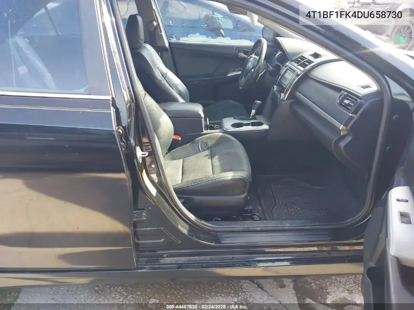 4T1BF1FK4DU658730 2013 Toyota Camry Se