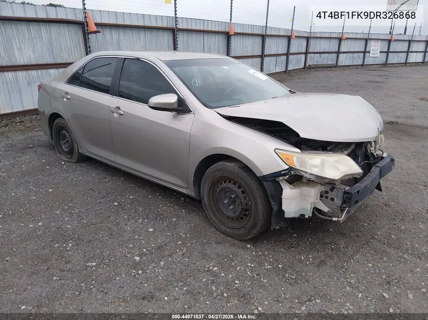 4T4BF1FK9DR326868 2013 Toyota Camry Le