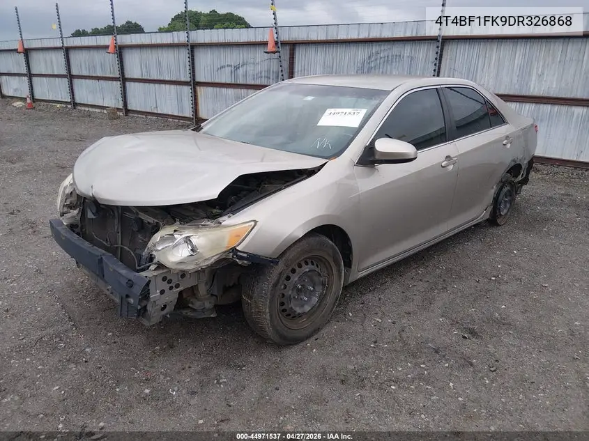 4T4BF1FK9DR326868 2013 Toyota Camry Le